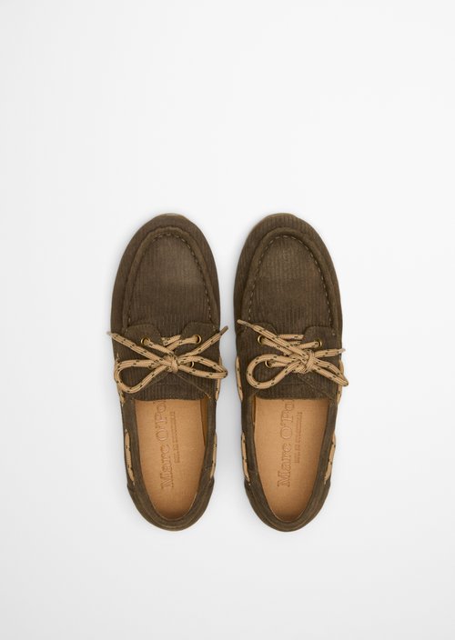Boat shoe — Dark green