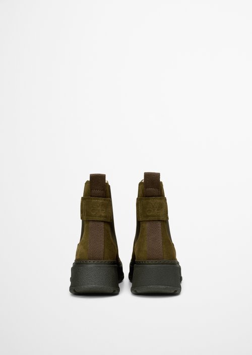 Chelsea boot model Elisa — Dark green