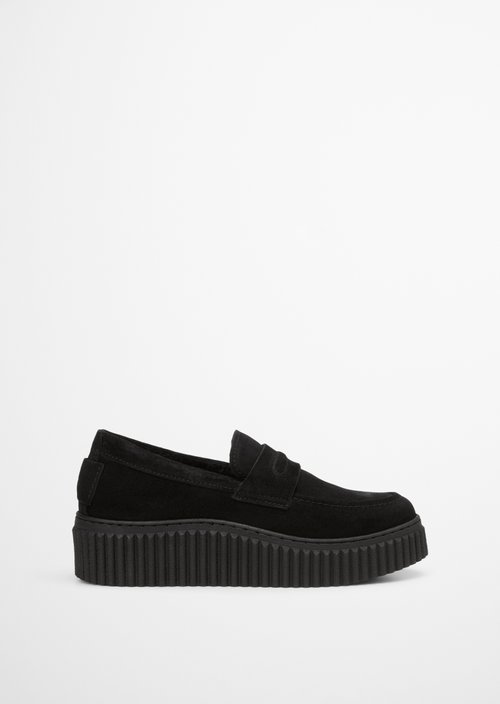 Penny loafer model Bianca — Black