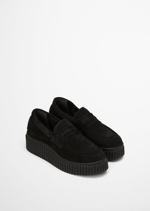 Penny loafer model Bianca — Black