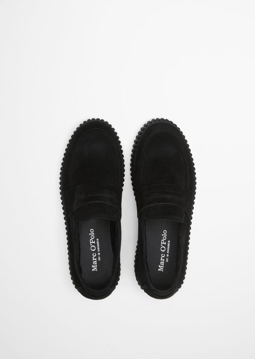 Penny loafer model Bianca — Black