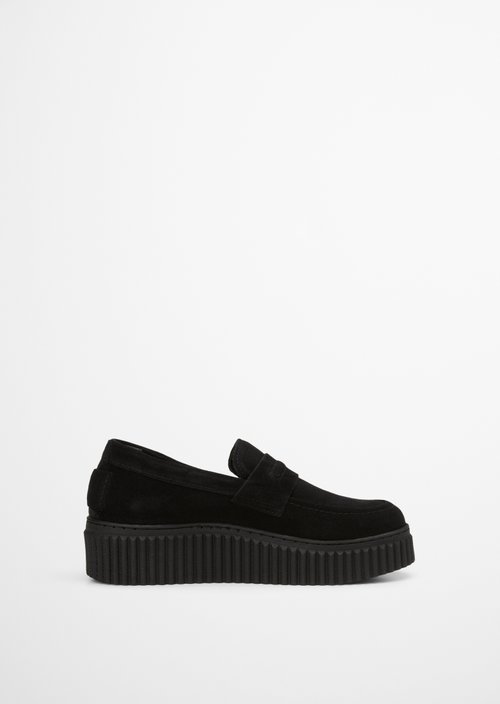 Penny loafer model Bianca — Black