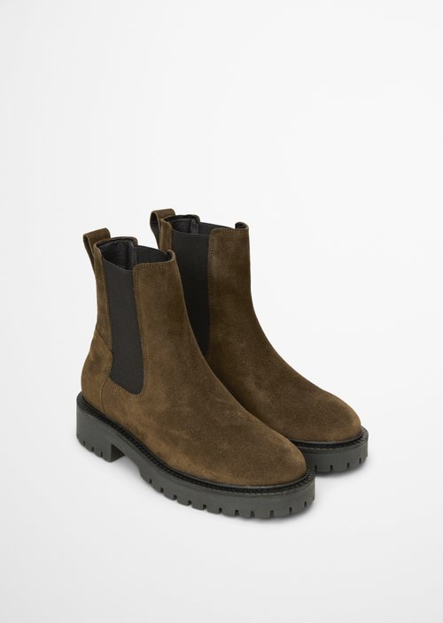 Chelsea boot — Dark green