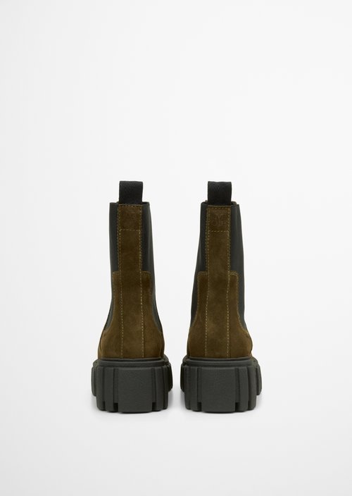 Chelsea boot model Christel — Dark green
