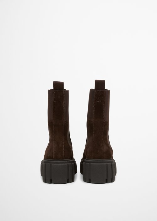 Chelsea boot model Christel — Dark brown