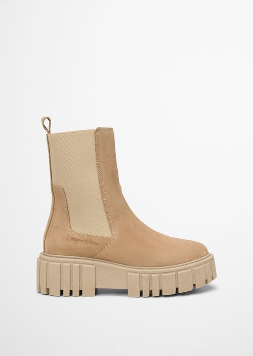 Chelsea boot model Christel — Beige
