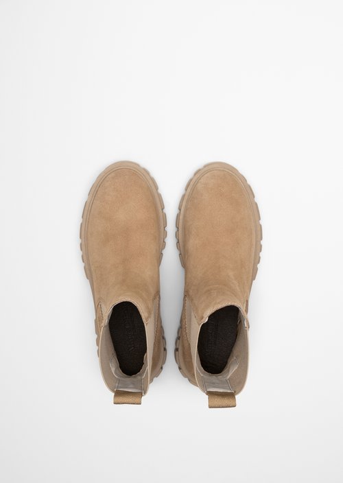 Chelsea boot model Christel — Beige