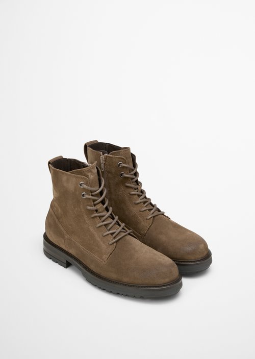 Lace-up boots — Grey