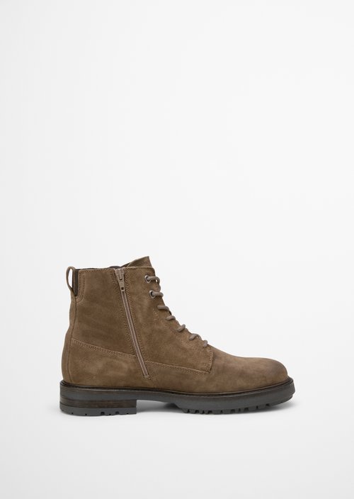 Lace-up boots — Grey