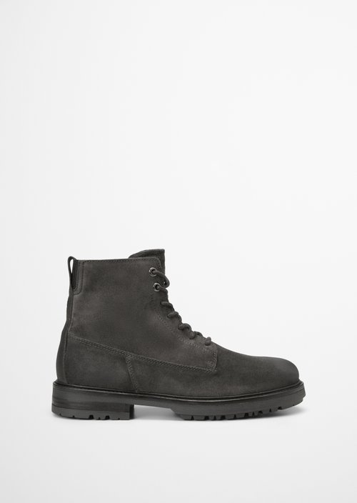 Lace-up boots — Dark Graphite
