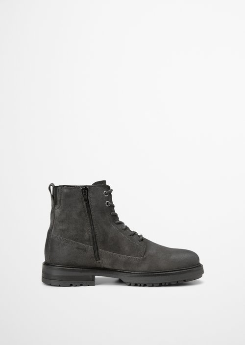Lace-up boots — Dark Graphite