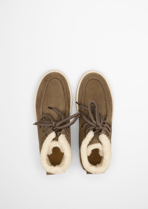 Lace-up model Pia — Grey