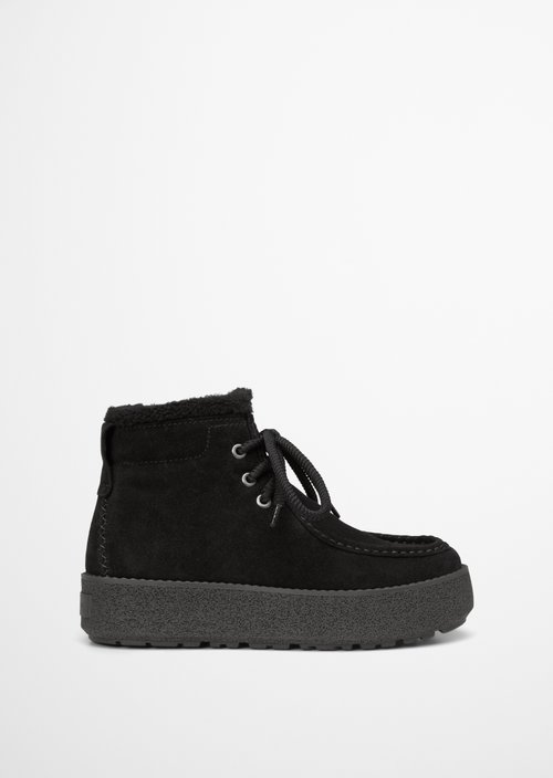 Lace-up model Pia — Black