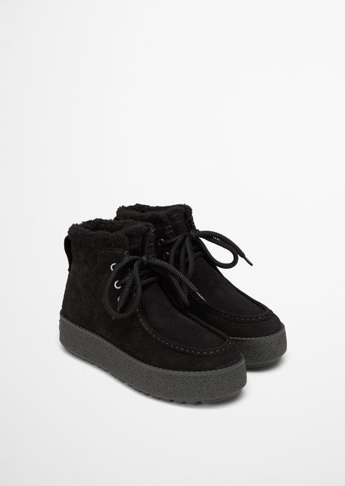 Lace-up model Pia — Black