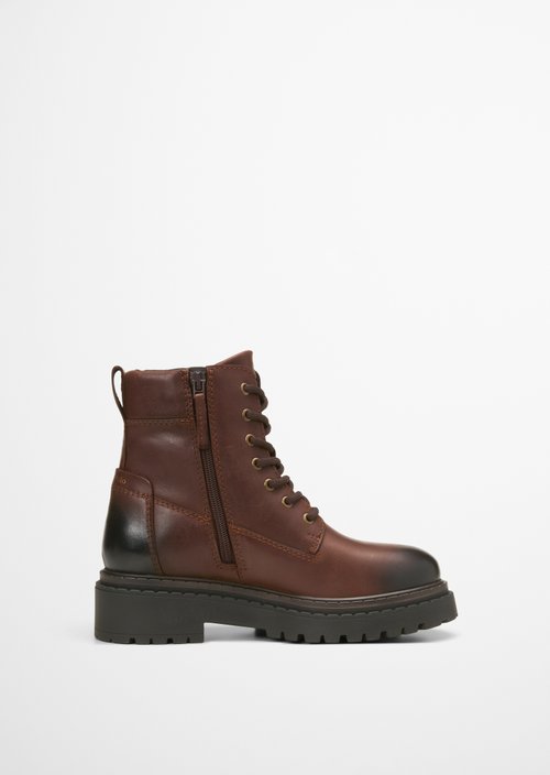 Lace-up boots model Philomena — M790