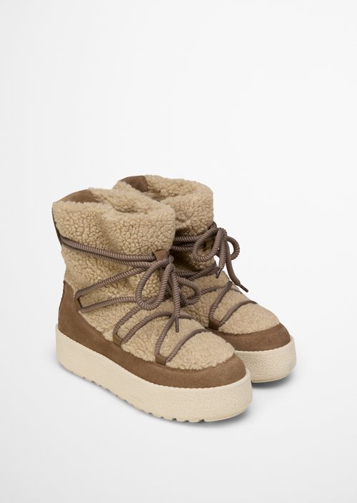 Winter boots model Pia — Grey