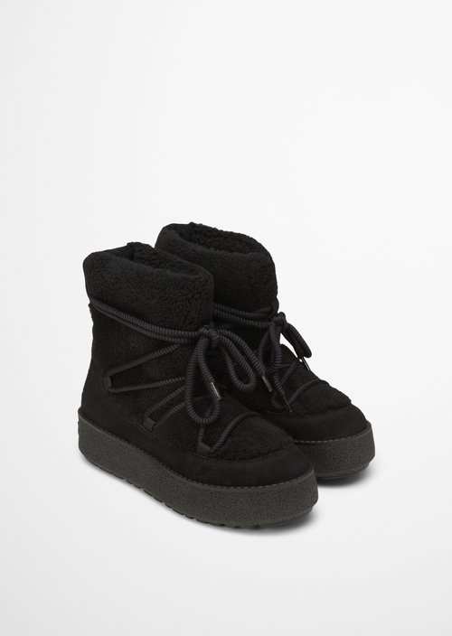Winter boots model Pia — Black