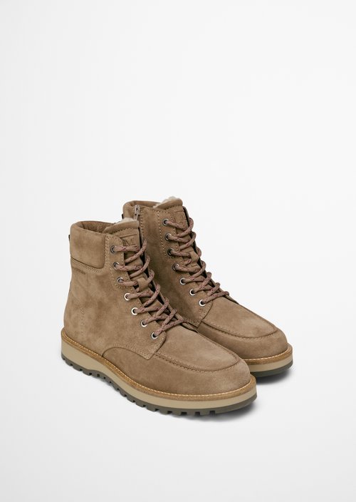 Lace-up boots model Jack — Grey
