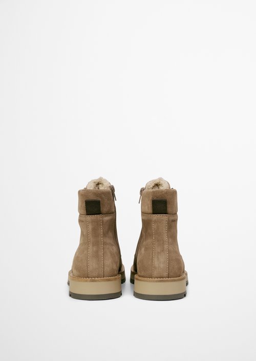 Lace-up boots model Jack — Grey