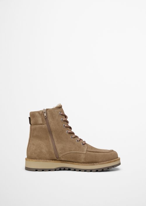 Lace-up boots model Jack — Grey