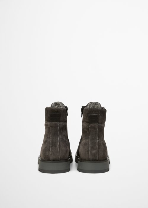 Lace-up boots model Jack — Dark Graphite
