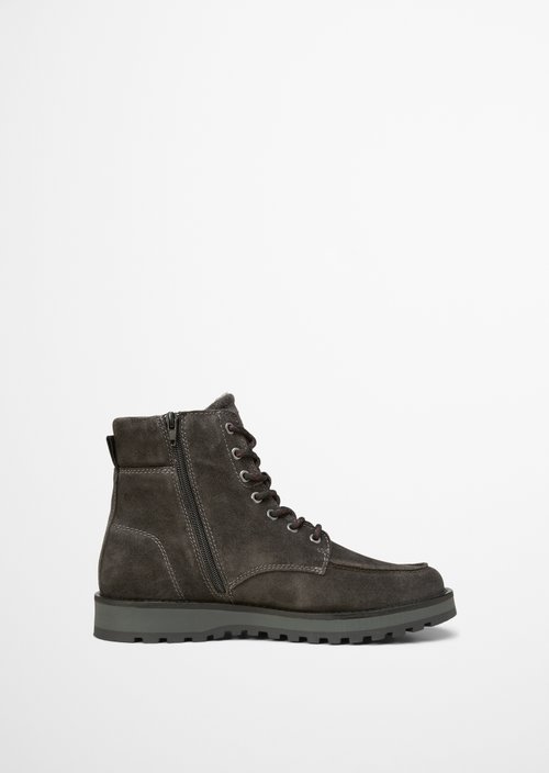 Lace-up boots model Jack — Dark Graphite