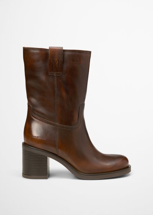 Short-shaft boots — Cognac