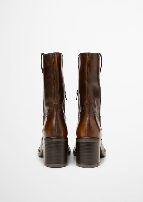 Short-shaft boots — Cognac
