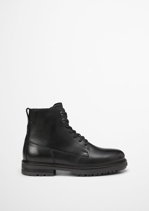 Lace-up boots — Black
