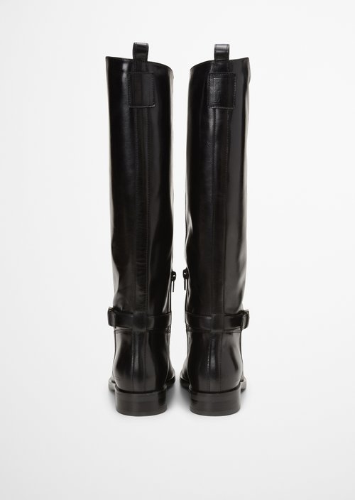 Long-shaft boots — Black