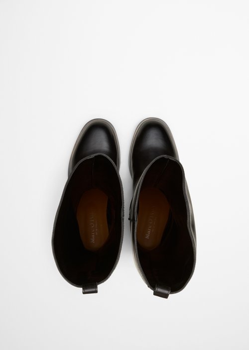 Long-shaft boots — Black