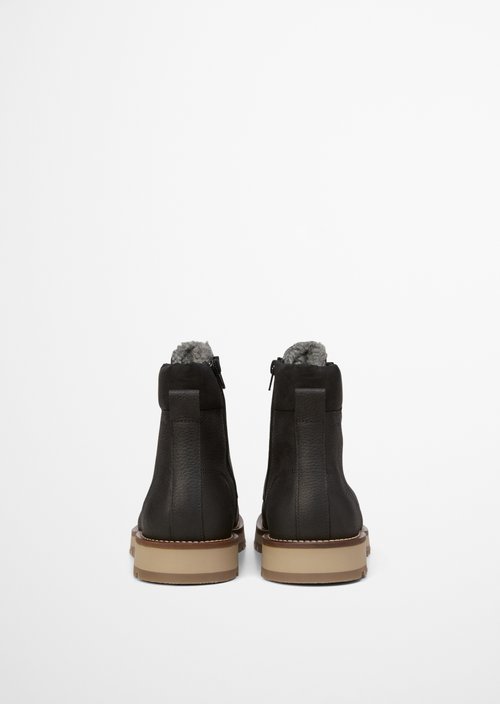 Lace-up boots model Jack — Black