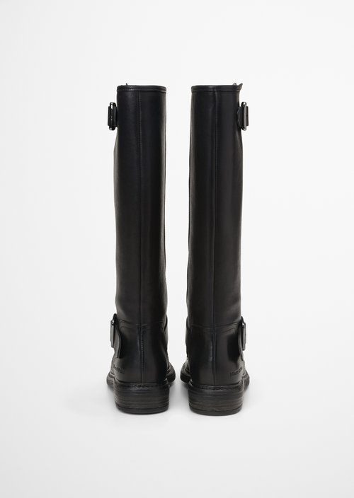 Long-shaft boots — Black