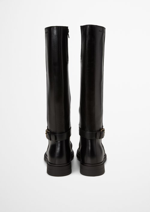 Long-shaft boots — Black