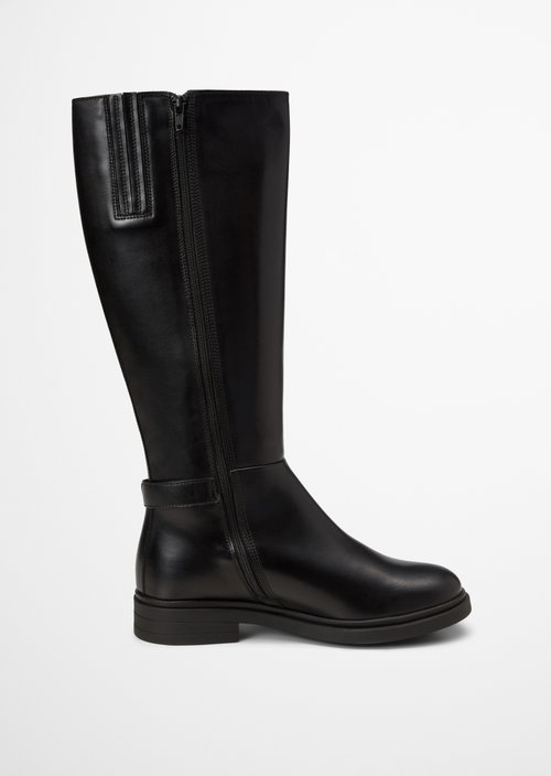 Long-shaft boots — Black