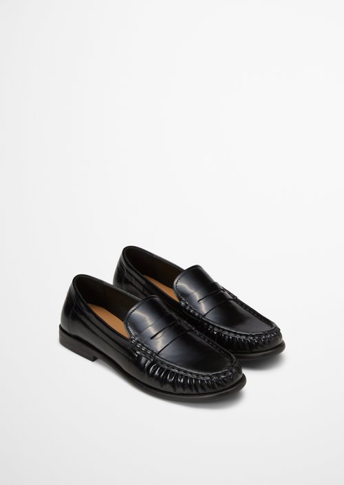 Penny loafer — Black