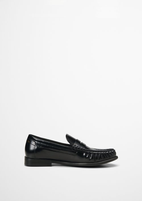 Penny loafer — Black