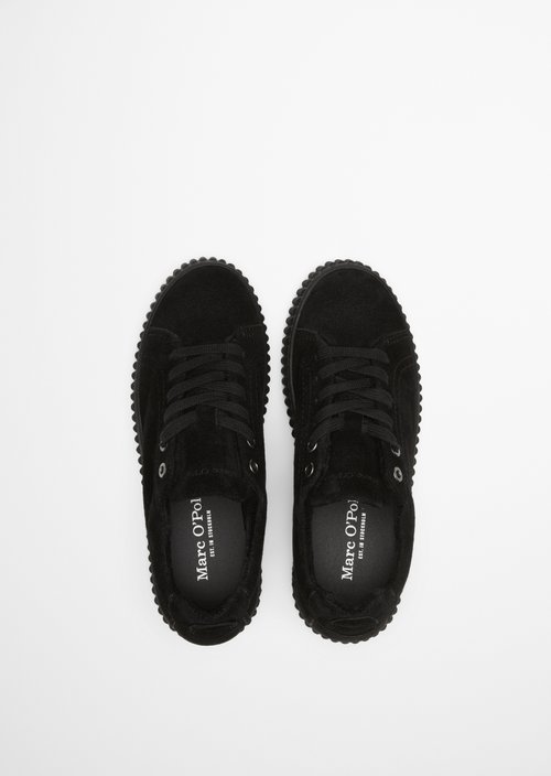 Lace-up model Bianca — Black