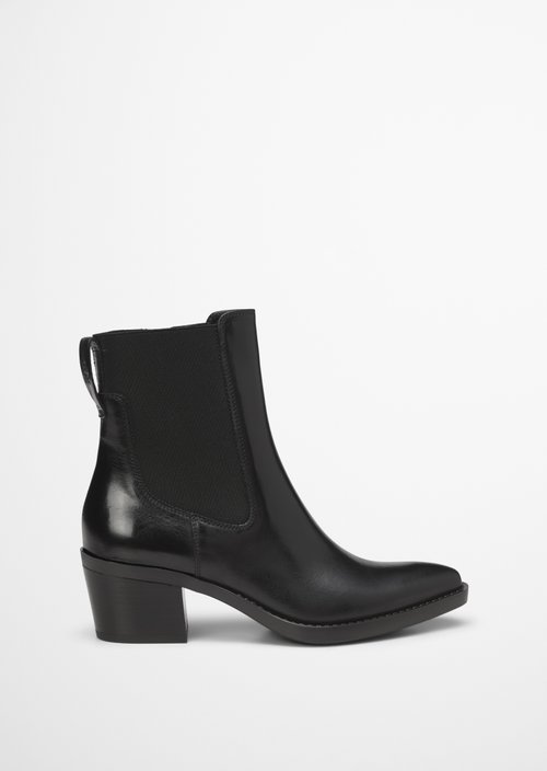 Western-style boot — Black