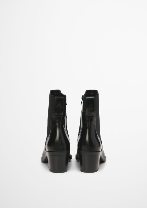 Western-style boot — Black