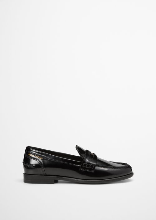 Penny loafer — Black
