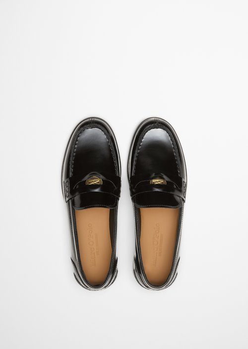 Penny loafer — Black
