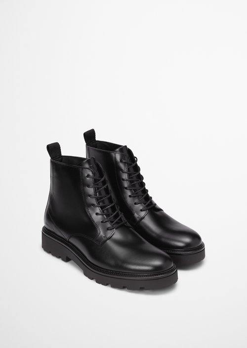 Lace-up boots model Phil — Black