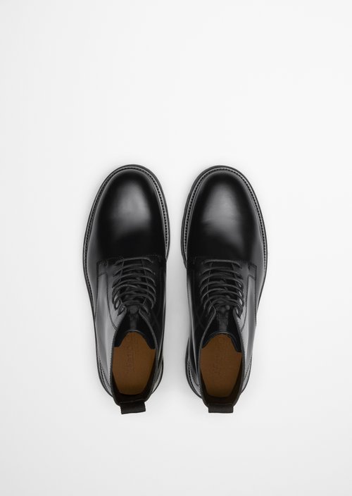 Lace-up boots model Phil — Black