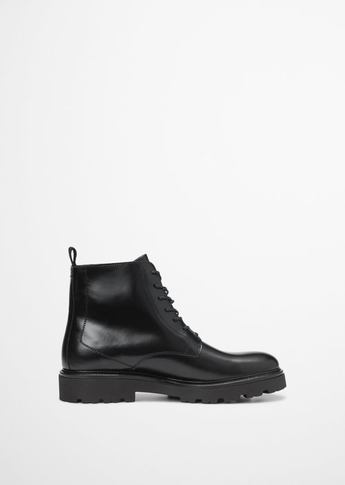 Lace-up boots model Phil — Black