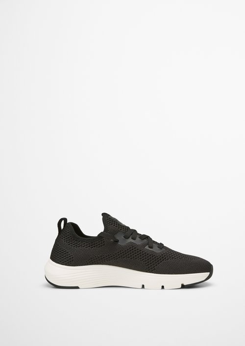 Knitted sneakers — Black