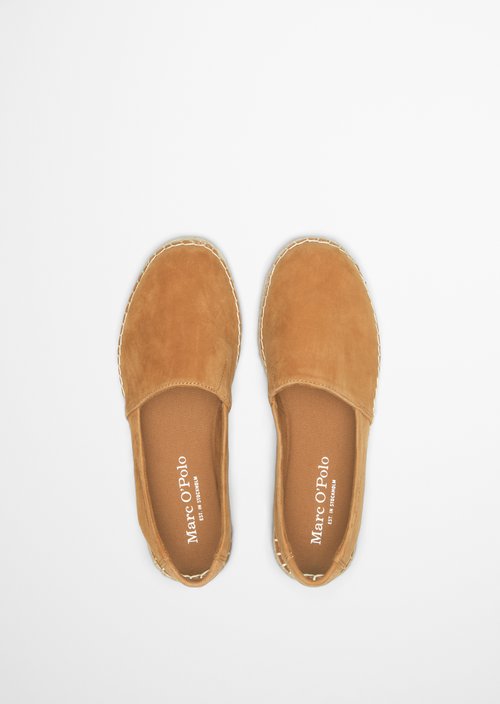 Slingback espadrilles — Cognac