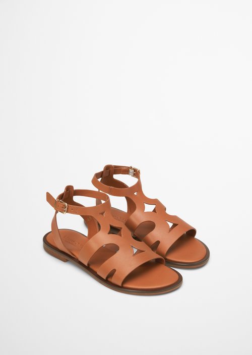 Roman sandal — Cognac