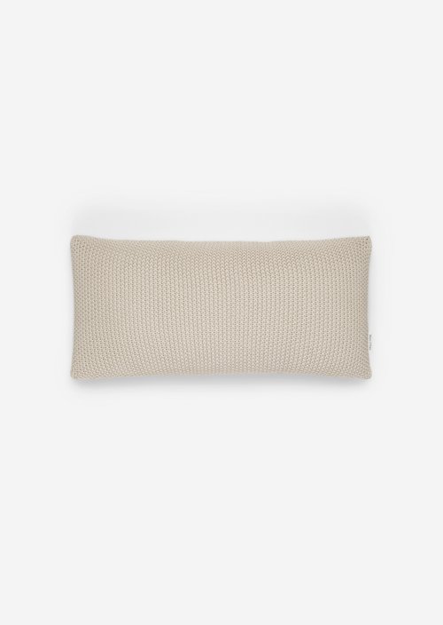 Marc O'Polo Sierkussen model Nordic Knit, beige, 30x60, 100% Katoen