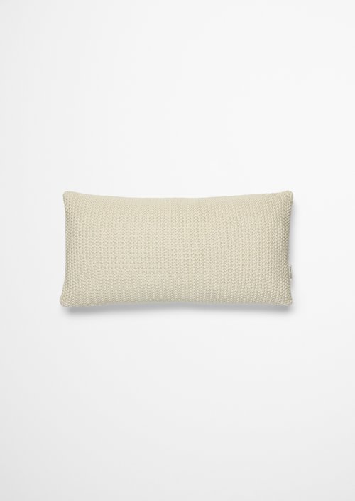 Decorative cushion model Nordic Knit — Off White